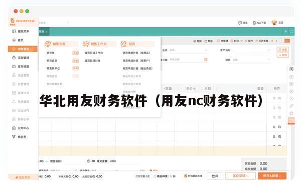 华北用友财务软件（用友nc财务软件）