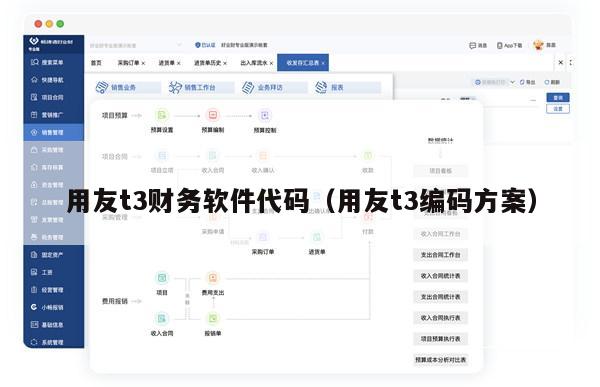 用友t3财务软件代码（用友t3编码方案）