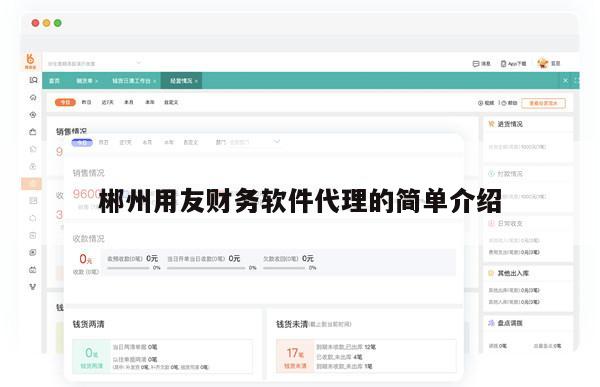 郴州用友财务软件代理的简单介绍