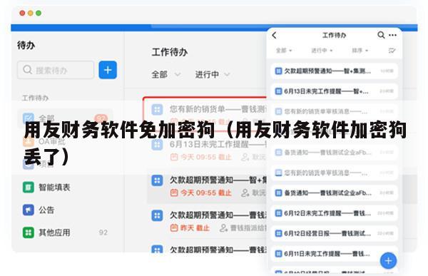 用友财务软件免加密狗（用友财务软件加密狗丢了）