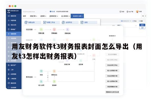 用友财务软件t3财务报表封面怎么导出（用友t3怎样出财务报表）