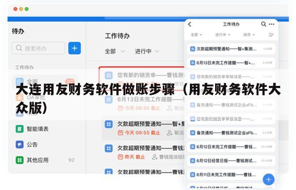 大连用友财务软件做账步骤（用友财务软件大众版）