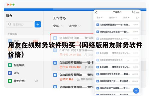 用友在线财务软件购买（网络版用友财务软件价格）