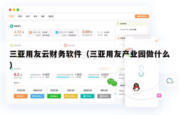 三亚用友云财务软件（三亚用友产业园做什么）