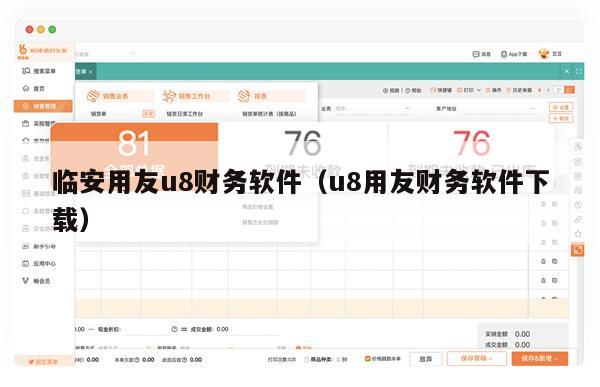 临安用友u8财务软件（u8用友财务软件下载）