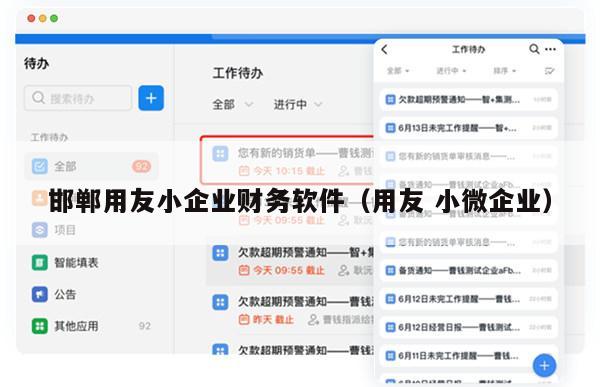 邯郸用友小企业财务软件（用友 小微企业）