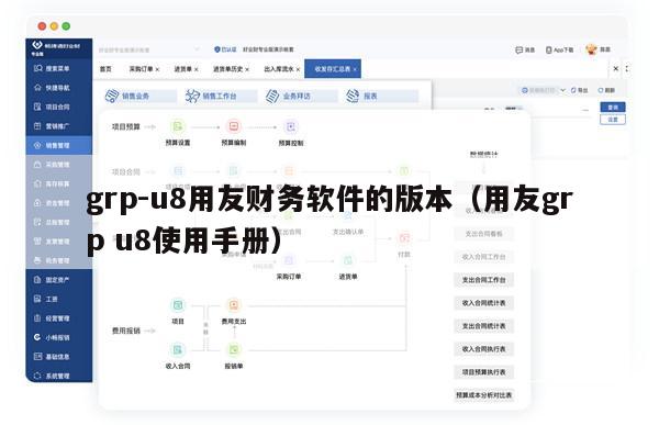 grp-u8用友财务软件的版本（用友grp u8使用手册）