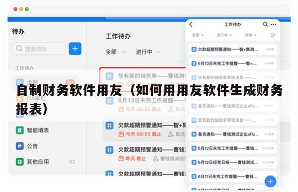 自制财务软件用友（如何用用友软件生成财务报表）