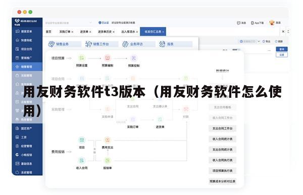 用友财务软件t3版本（用友财务软件怎么使用）