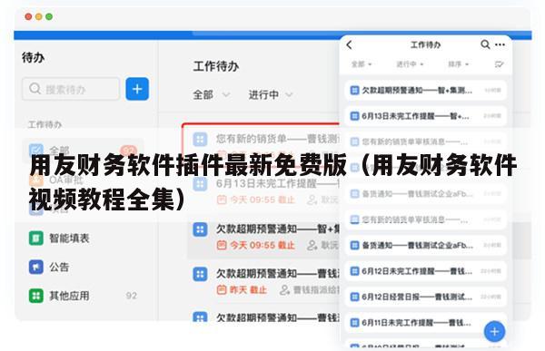 用友财务软件插件最新免费版（用友财务软件视频教程全集）