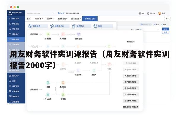 用友财务软件实训课报告（用友财务软件实训报告2000字）