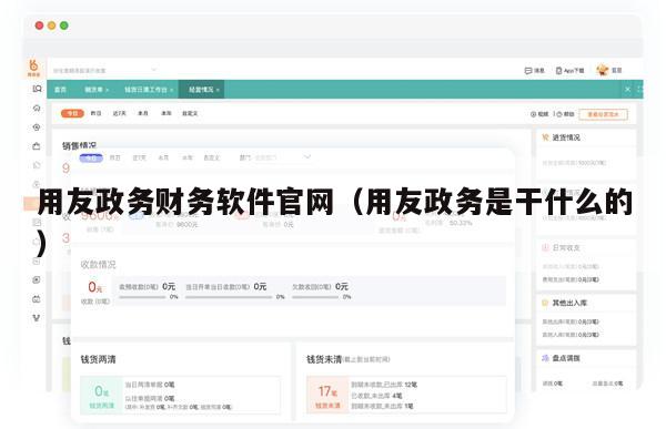 用友政务财务软件官网（用友政务是干什么的）