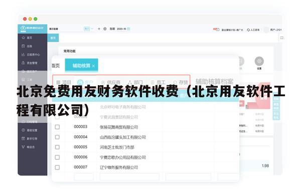 北京免费用友财务软件收费（北京用友软件工程有限公司）