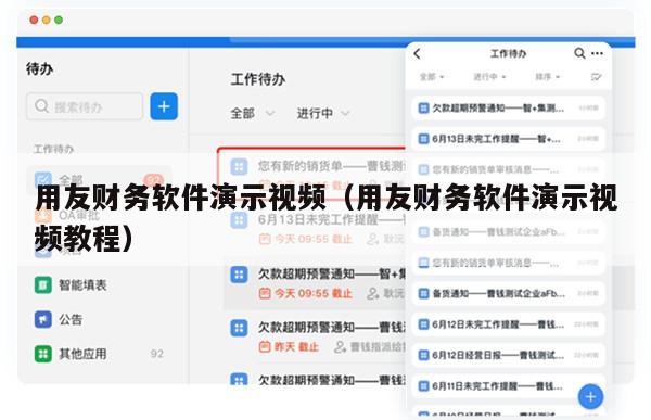 用友财务软件演示视频（用友财务软件演示视频教程）