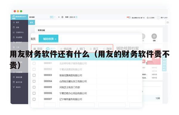 用友财务软件还有什么（用友的财务软件贵不贵）