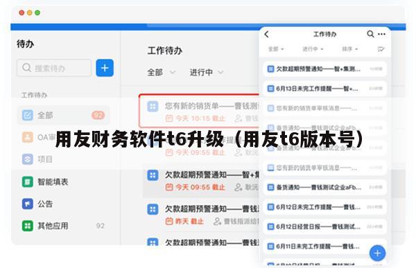 用友财务软件t6升级（用友t6版本号）