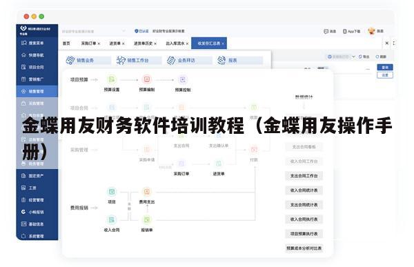 金蝶用友财务软件培训教程（金蝶用友操作手册）