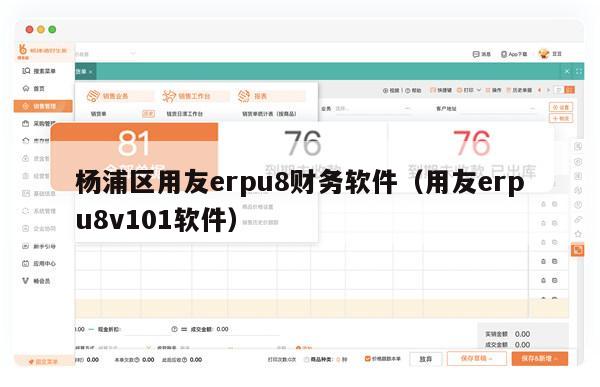 杨浦区用友erpu8财务软件（用友erpu8v101软件）