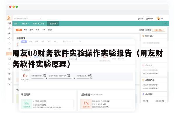 用友u8财务软件实验操作实验报告（用友财务软件实验原理）