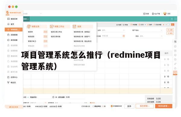 项目管理系统怎么推行（redmine项目管理系统）