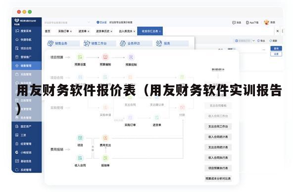 用友财务软件报价表（用友财务软件实训报告）
