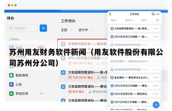 苏州用友财务软件新闻（用友软件股份有限公司苏州分公司）