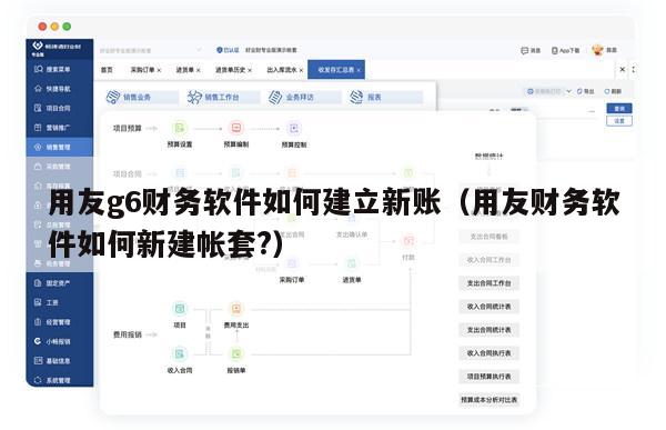 用友g6财务软件如何建立新账（用友财务软件如何新建帐套?）