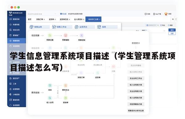 学生信息管理系统项目描述（学生管理系统项目描述怎么写）