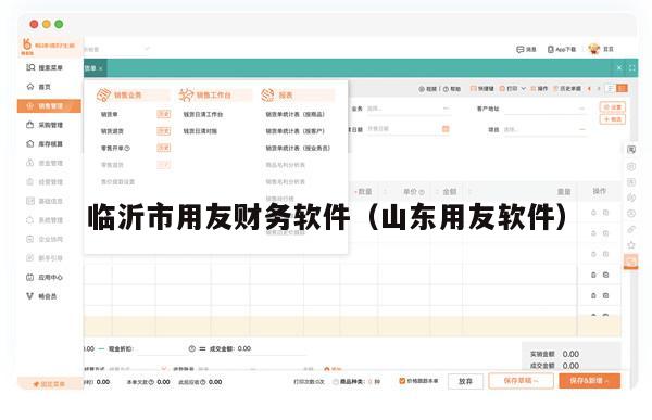 临沂市用友财务软件（山东用友软件）