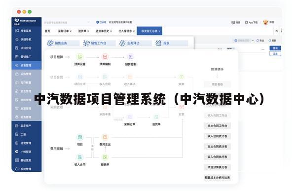 中汽数据项目管理系统（中汽数据中心）
