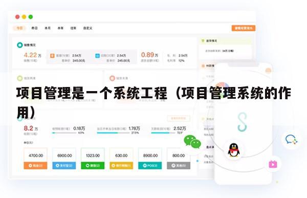 项目管理是一个系统工程（项目管理系统的作用）