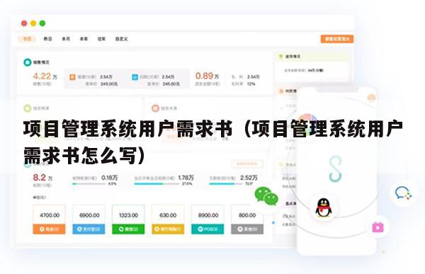 项目管理系统用户需求书（项目管理系统用户需求书怎么写）