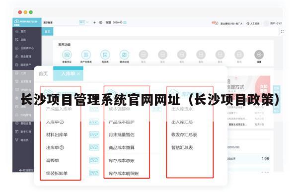 长沙项目管理系统官网网址（长沙项目政策）