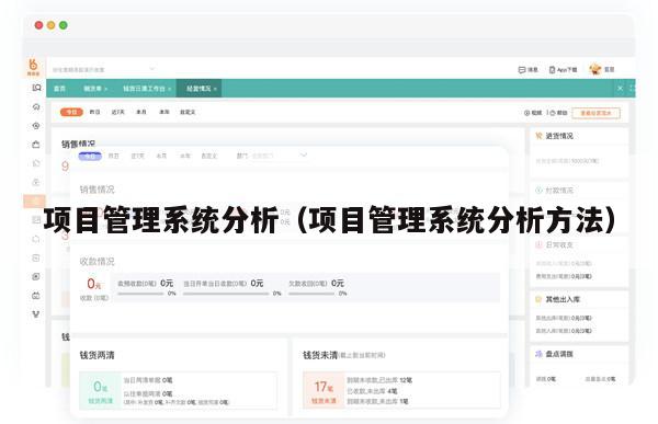 项目管理系统分析（项目管理系统分析方法）