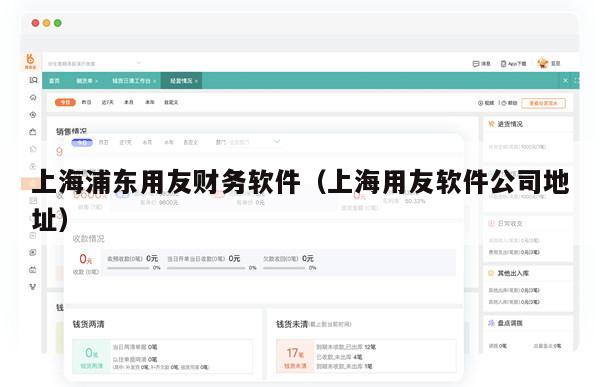 上海浦东用友财务软件（上海用友软件公司地址）