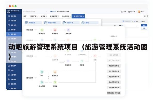 动吧旅游管理系统项目（旅游管理系统活动图）