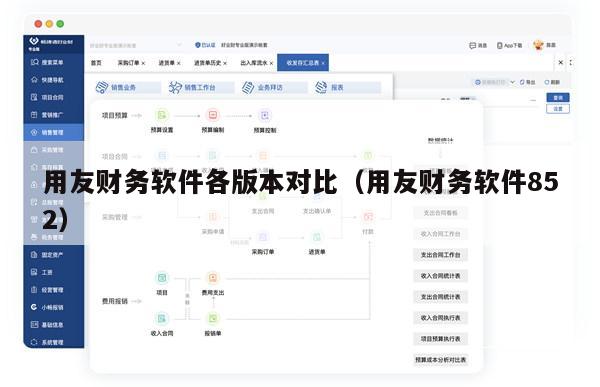 用友财务软件各版本对比（用友财务软件852）