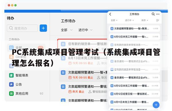 PC系统集成项目管理考试（系统集成项目管理怎么报名）