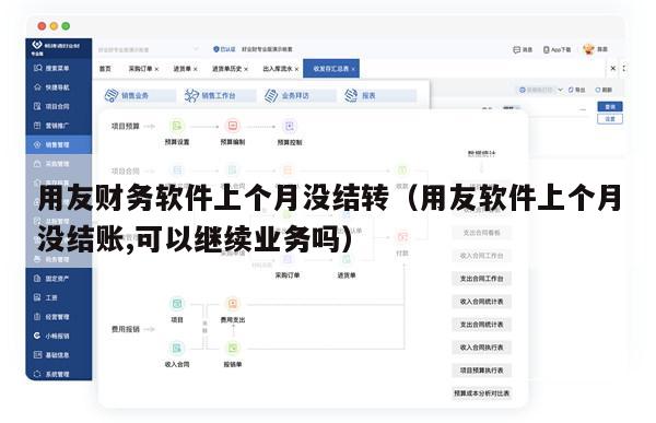 用友财务软件上个月没结转（用友软件上个月没结账,可以继续业务吗）