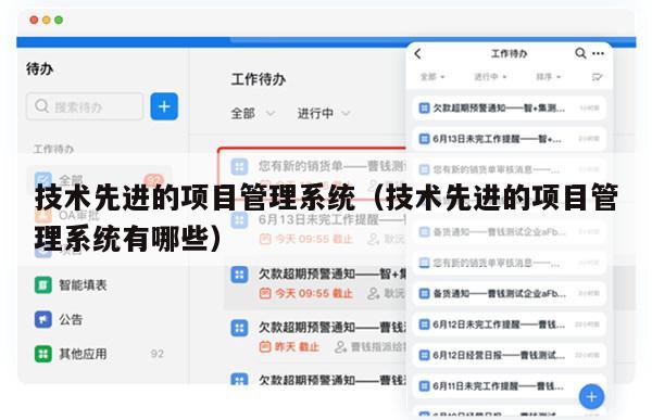 技术先进的项目管理系统（技术先进的项目管理系统有哪些）