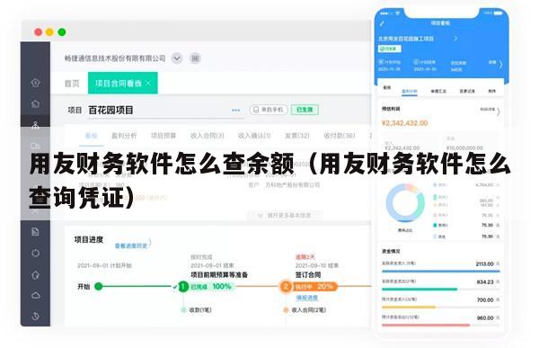 用友财务软件怎么查余额（用友财务软件怎么查询凭证）