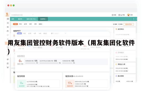 用友集团管控财务软件版本（用友集团化软件）
