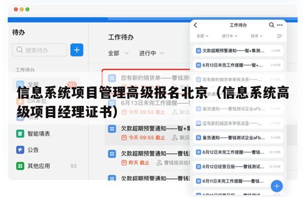 信息系统项目管理高级报名北京（信息系统高级项目经理证书）