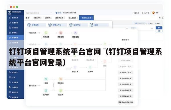 钉钉项目管理系统平台官网（钉钉项目管理系统平台官网登录）