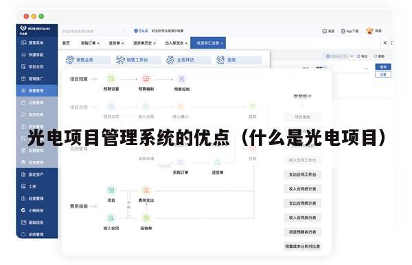 光电项目管理系统的优点（什么是光电项目）