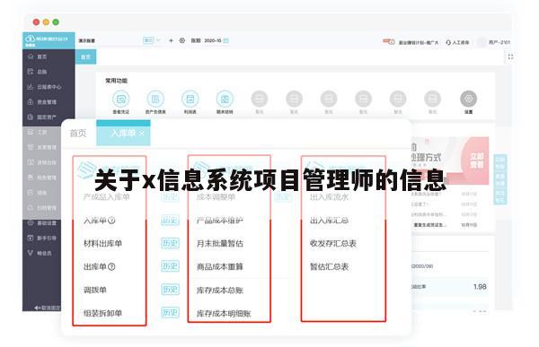 关于x信息系统项目管理师的信息