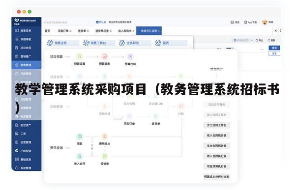 教学管理系统采购项目（教务管理系统招标书）