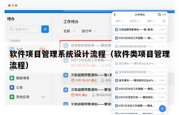 软件项目管理系统设计流程（软件类项目管理流程）