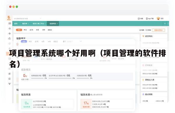 项目管理系统哪个好用啊（项目管理的软件排名）